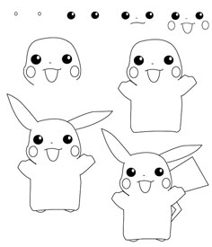 how to draw pokemon learn how to draw a pokemon with simple step by step