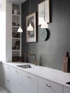marmor kuche mit beton wand minimalistisch design, 615 besten kÜchen - kitchen bilder auf pinterest in 2018 | home, Design ideen