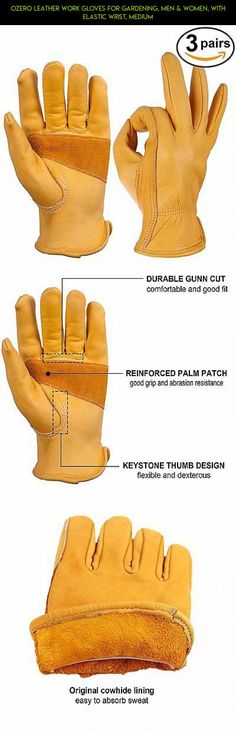 Noble Equestrian Gloves Womens Georgia Work Glove Fleece Lined and Waterproof Horseback Tough Heavy Duty Tobacco