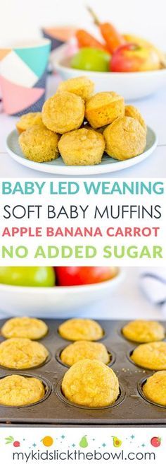 1 chicken cheese quesadilla mushrooms cherry tomatoes avocado baby led weaning muffins apple banana and carrot