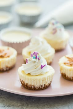Easy Cheesecake Cupcakes Recipe + VIDEO - TheDirtyGyro