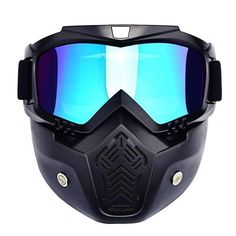 Face Mask Helmet Fitness Extreme Sport Training Face Protection CLEAN GOGGLE NEW