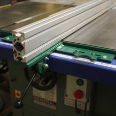 Diy Table Saw Fence 80 20 Woodworking Pinterest Turbo Charge Your Table Saw With The Verysupercool Tools T Square Fence System Machined