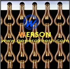 Metal Aluminium Chain Door Curtain Blinds Fly Pest Insect Screen Control 90x210