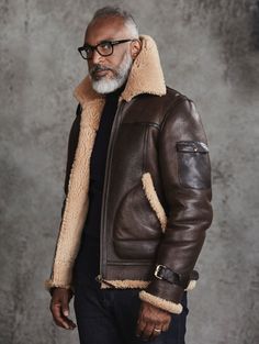 Les 10 meilleures images de veste aviateur | aviateurs veste aviateur de luxe en cuir veritable et fourrure en