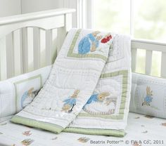 91 Best Peter Rabbit Beatrix Potter Nursery Images Embroidery Peter Rabbit Nursery Bedding From Pottery Barn Kids That I Love