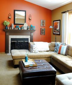 15 close to fruity orange living room designs | orange living 15 close to fruity orange living room designs | orange living