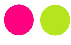 16 Best Great Color Contrasts Images Combinations Hot Pink And Lime Green Are Great Hy Colors To Use At A Party Or In Art
