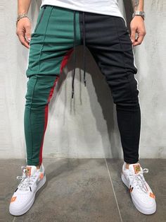 DEATU Men Cotton Blend Vintage Cargo Pants Hip Hop Pockets Joggers Pants Korean Fashion Ankle Sweatpants Khaki Camo Pant