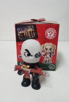 SUICIDE SQUAD MASKED DEADSHOT POP VINYL FIGURE FUNKO WILL SMITH DC UNIVERSE NEW