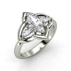 Custom Solitaire Marquise Diamond Engagement Ring Marquise White Shire 14k Gold Ring With Zada Lord Of