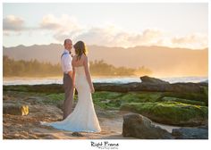 11 Best Papailoa Beach Wedding On North S Oahu Images Hawaii Destination Wedding Photographer By Right Frame Photography This Sunset Was Shot At Papailoa Beach On North S Oahu