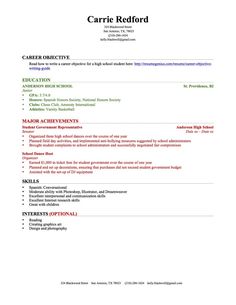 first resume template for teenagers teen resume sample for 15 and resumes for high school seniors