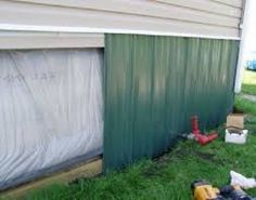 metal skirting for mobile homes google search home pinterest