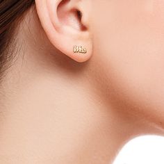 Mothers Gift Princess Cut Simulated Emerald Long Wire Threader Stud Earring In 14K Solid Gold