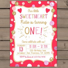 valentines birthday invitations