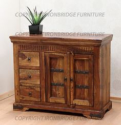 Solid Indian Wood Rosewood Sheesham 5 Drawers Oval Drum Chest Beside Large Indian Rosewood Sheesham Sideboard 3 Drawers 2 Doors Jali Range Ebay Use