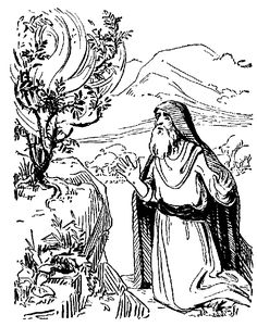 moses and the burning bush that did not burn by linda sue bible coloring pagescoloring - Moses And The Burning Bush Coloring Page moses and the burning bush that did not burn by linda sue bible coloring pagescoloring - Moses And The Burning Bush Coloring Page