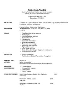 entry level dental assistant resume resume examples dental example of dental assistant resumes