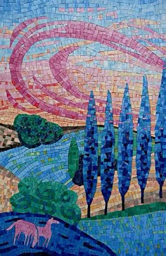 930 Best Mosaics 6 Images On Pinterest In 2018 Mosaic Art Dans Le Pré Mosaic Tile
