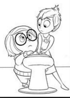 inside out coloring page