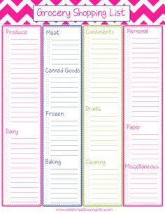 online grocery list maker