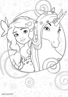 Afbeeldingsresultaat Voor Mia And Me Ausmalbilder