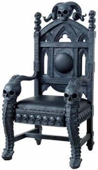 16 Best Modern King Chairs Images Chair Armchair Arredamento 관련 이미지 Skull Furniture Cool Gothic Design Chair
