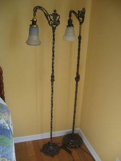 $275 - 1920\'s Vintage Floor Lamp love this look | Living room ... $275 - 1920\'s Vintage Floor Lamp love this look | Living room ...