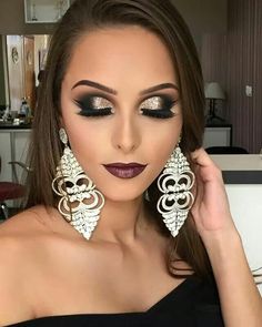 71 Best Makeup For Black Dress Images Beauty Perfect Makeup For Black Dress Perfect Gorgeous Eyebrows Foundation