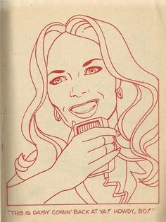 Coloring book page General Lee Dukes of Hazzard vintage Dodge Charger