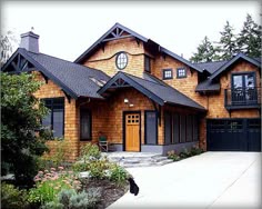 Cedar Siding Design Pictures Remodel Decor And Ideas Home House Style Contemporary Craftsman Not Usually A Fan Of Shakes Wood Shingle Siding