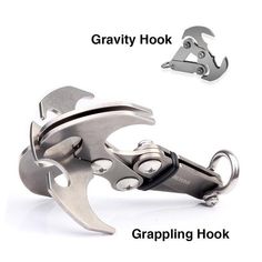 Mini Gravity Hook Grappling Iron Multi Purpose for Prepper Bushcraft Survival