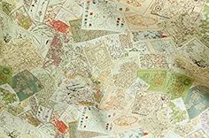 world map linen fabric by the yard review