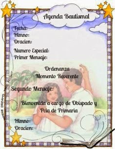 programa e invitaciones para la presentación de la primaria 2014
