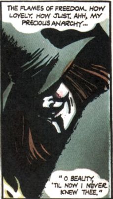 V for vendetta comic book