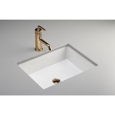 kohler verticyl undermount bathroom sink with overflow drain in white k 2882 0 - Bathroom Undermount Sinks kohler verticyl undermount bathroom sink with overflow drain in white k 2882 0 - Bathroom Undermount Sinks