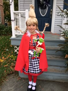 Cindy Lou Who Costume Kid Crafts And Picture Ideas Pinterest Cindy Lou Who Costume More