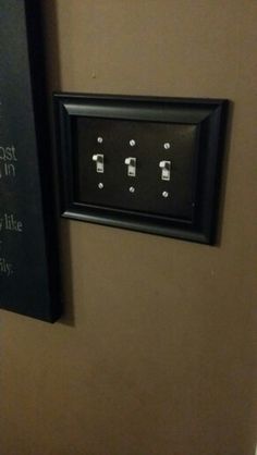 944 Best Black Light Images On Pinterest In 2018 And White Painted Black Light Switch Cover With 5 7 Picture Frame Around It