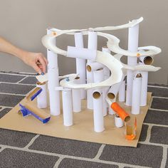 paper rollercoaster