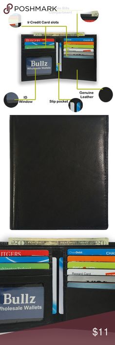 Genuine Leather Key case with 1 Zipper Compartment Made in EU in Black or red Black