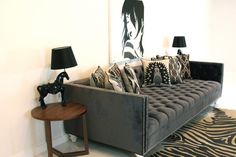 26 Best Deep Seated Couch Images On Pinterest Soffor House And Tufted Deep Sofa In Charcoal Velvet 2395 00 Seated Couch