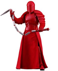 Star Wars The Last Jedi-Rouge trooper elite preatorian Garde Avec 2 Force Pike New