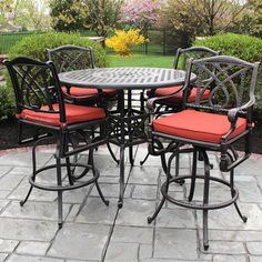 53 Best Bar Height Patio Furniture Images Backyard Grand Terrace Bar Height