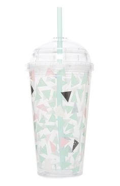 500ml Blue White Hard Plastic Water Bottle Details about / Oneday