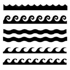 pin by muse printables on printable patterns at ocean wave stencil
