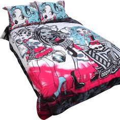 53 Best Monster High Bedroom Images Decoración De Dormitorios Monster High Full Comforter Set Beds Party Dolls