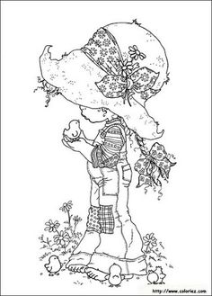 Adult Line Art Coloring Digi