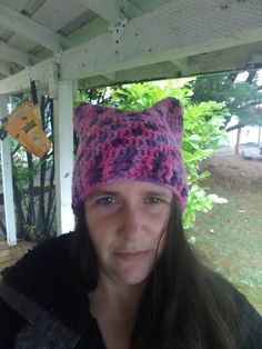 cat Hat Adult Women/'s Pink Raspberry Pussy Hat women/'s March Pussyhat Kitty Beanie