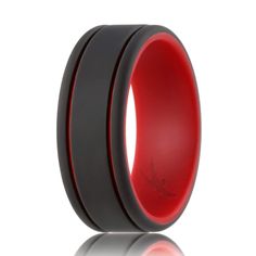 Pick your size and color FREE SHIPPING Mens /& Womens Silicone Wedding Ring Pair by Fit Ring | Protects Your Hands /& Proves Your Commitment | His 8.7mm Wide /& Hers 5.5mm Wide Black, Blue, Aqua, Gray, Green, Red, Purple, Pink, White